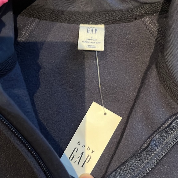Gap Fleece Zip Sweater - Picture 2 of 4
